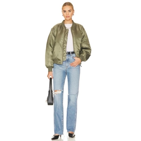 GRLFRND Denim - GRLFRND THE SARA SUPER HIGH‎ RISE SLIM STRAIGHT SIZE 26